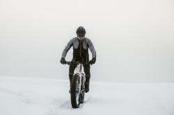 Force X100 černo-šedá zimní cyklistická bunda