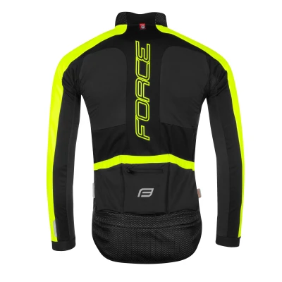Force X100 černo-fluo pánská zimní cyklobunda