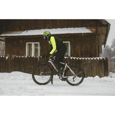 Force X100 černo-fluo pánská zimní cyklobunda