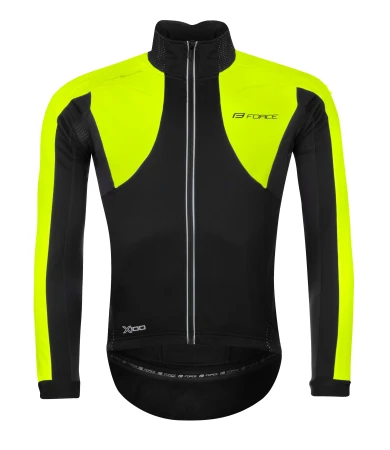 Force X100 černo-fluo pánská zimní cyklobunda