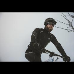 Force X70 šedo-černá windster cyklistická bunda
