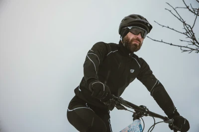 Force X70 šedo-černá windster cyklistická bunda