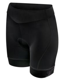 Force CHARM světle modrý cyklistický dres + Force CHARM LADY černé cyklokraťasy