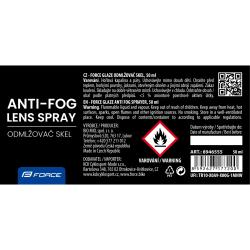 Force Odmrazovač skiel okuliarov GLAZE, rozprašovač 50ml