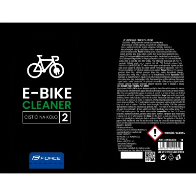Force Čistič E-BIKE rozprašovač 750 ml - zelený