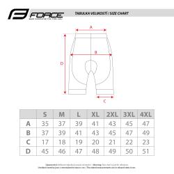 Force COMFORT 2 čierne kraťasy s vložkou