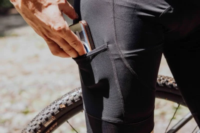 Force COMFORT 2 černé kraťasy s vložkou