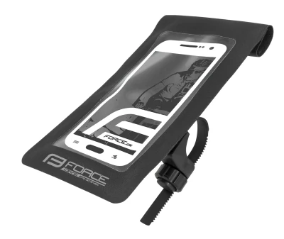 Force Obal na mobil na řidítka DIVE vodotěsný, černý