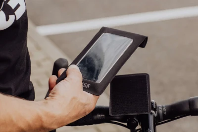 Force Obal na mobil na řidítka DIVE vodotěsný, černý