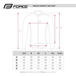 Force CHARM LADY růžový dámský cyklodres - dl. rukáv