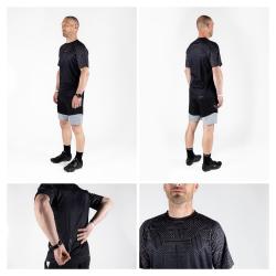 Force CITY černo-šedý cyklistický dres