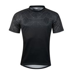 Force CITY čierno-sivý cyklistický dres