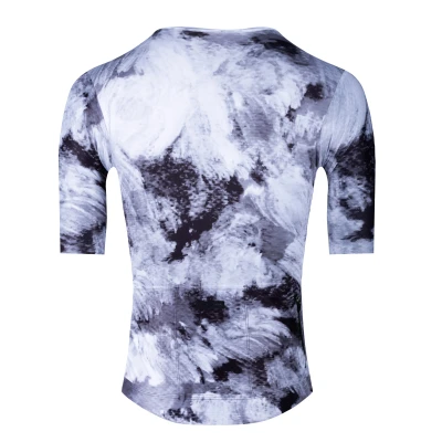 Force CRAZY černo-bílý dres - kr. rukáv
