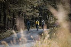 Force ENDLESS fluo cyklistický dres - dlouhý rukáv