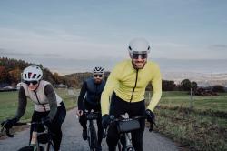 Force ENDLESS fluo cyklistický dres - dlouhý rukáv