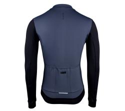 Force ENDLESS modro-čierny cyklodres - dlhý rukáv