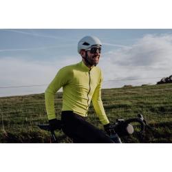 Force ENDLESS fluo cyklistický dres - dlouhý rukáv