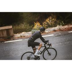 Force GOLD černý pánský cyklodres - dlouhý rukáv