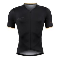Force GOLD čierno-zlatý cyklistický dres