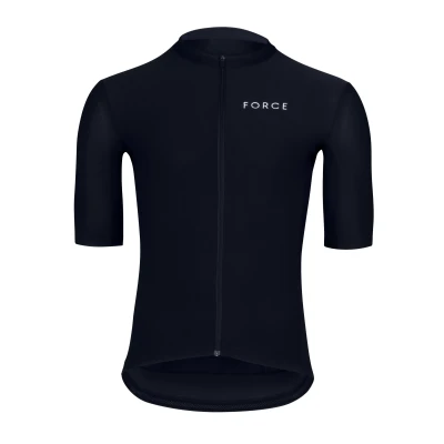 Force ICON černý cyklodres - kr. rukáv