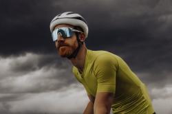 Force MILD limetkový cyklistický dres kr. rukáv