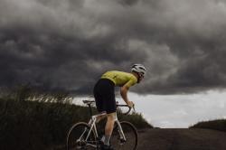 Force MILD limetkový cyklistický dres kr. rukáv