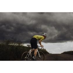 Force MILD limetkový cyklistický dres kr. rukáv