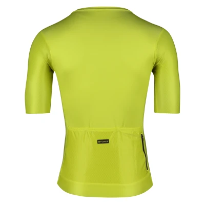 Force MILD limetkový cyklistický dres kr. rukáv