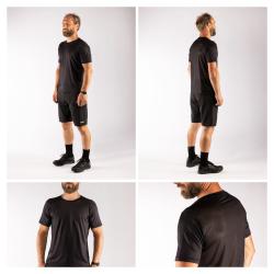 Force MTB MOUNT černý cyklodres krátký rukáv