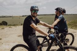 Force MTB MOUNT černý cyklodres krátký rukáv