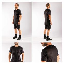 Force MTB MOUNT černý cyklodres krátký rukáv