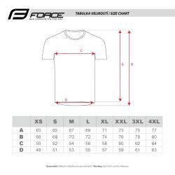Force MTB MOUNT army cyklodres - krátký rukáv
