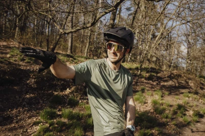 Force MTB MOUNT army cyklodres - krátký rukáv