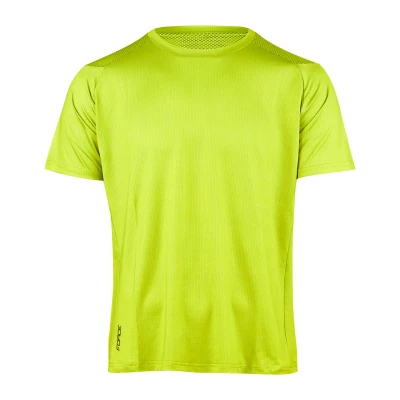 Force MTB MOUNT fluo cyklodres - krátký rukáv