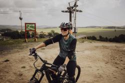 Force MTB MOVE tm.zelený cyklodres - krátký rukáv