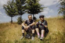 Force MTB MOVE tm.zelený cyklodres - krátký rukáv