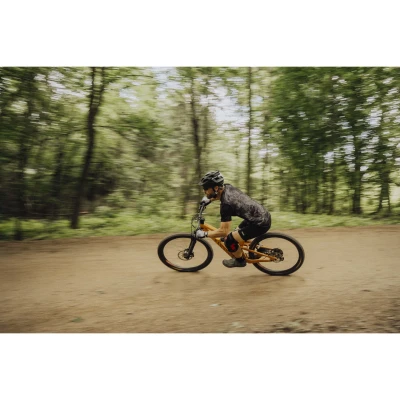 Force MTB MOVE černý cyklodres - krátký rukáv