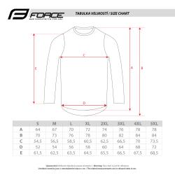 Force MTB RULES čierno-sivý dres - dl. rukáv