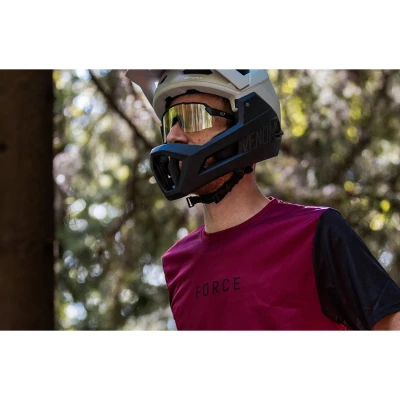 Force MTB RULES bordó dres - kr. rukáv