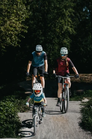 Force MTB RULES modrý dres - kr. rukáv
