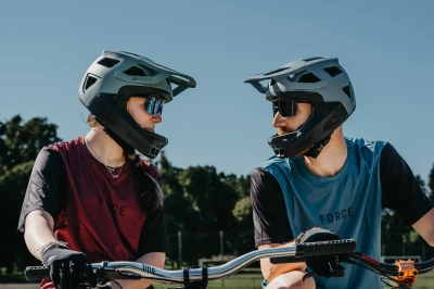 Force MTB RULES modrý dres - kr. rukáv