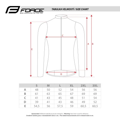 Force Dres PLAIN černý dres dlouhý rukáv
