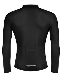 Force PURE černý pánský cyklistický dres - dlouhý rukáv