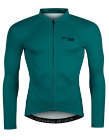 Force PURE petrolejový pánský cyklodres - dlouhý rukáv Force PURE petrolejový pánský cyklodres - dlouhý rukáv