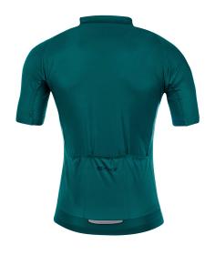 Force PURE petrolejový pánsky cyklodres - kr. rukáv