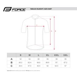 Force PURE černý pánský cyklistický dres