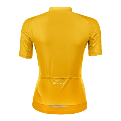 Force PURE žlutý dámský cyklistický dres