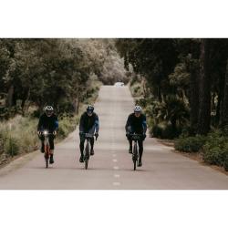 Force RIDGE černo-modrý cyklistický dres - dlouhý rukáv