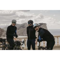 Force RIDGE černo-modrý cyklistický dres - dlouhý rukáv