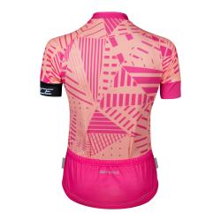 Force SHARD LADY meruňkový dámský cyklodres - kr. rukáv